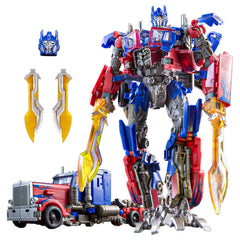 QCCX transforming figure in robot mode with smooth joints for easy posing