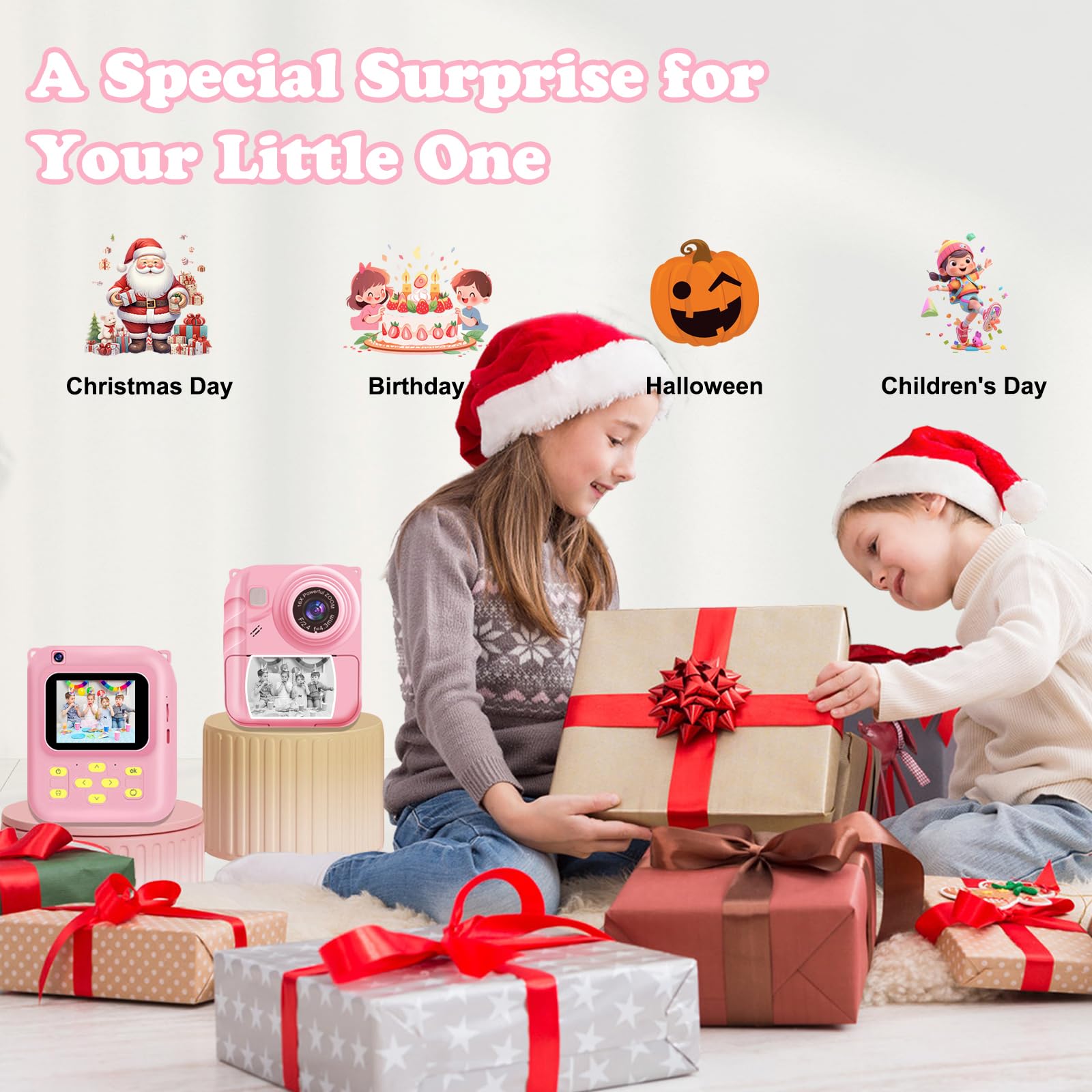 Gift-ready pink packaging ideal for birthdays or holidays.