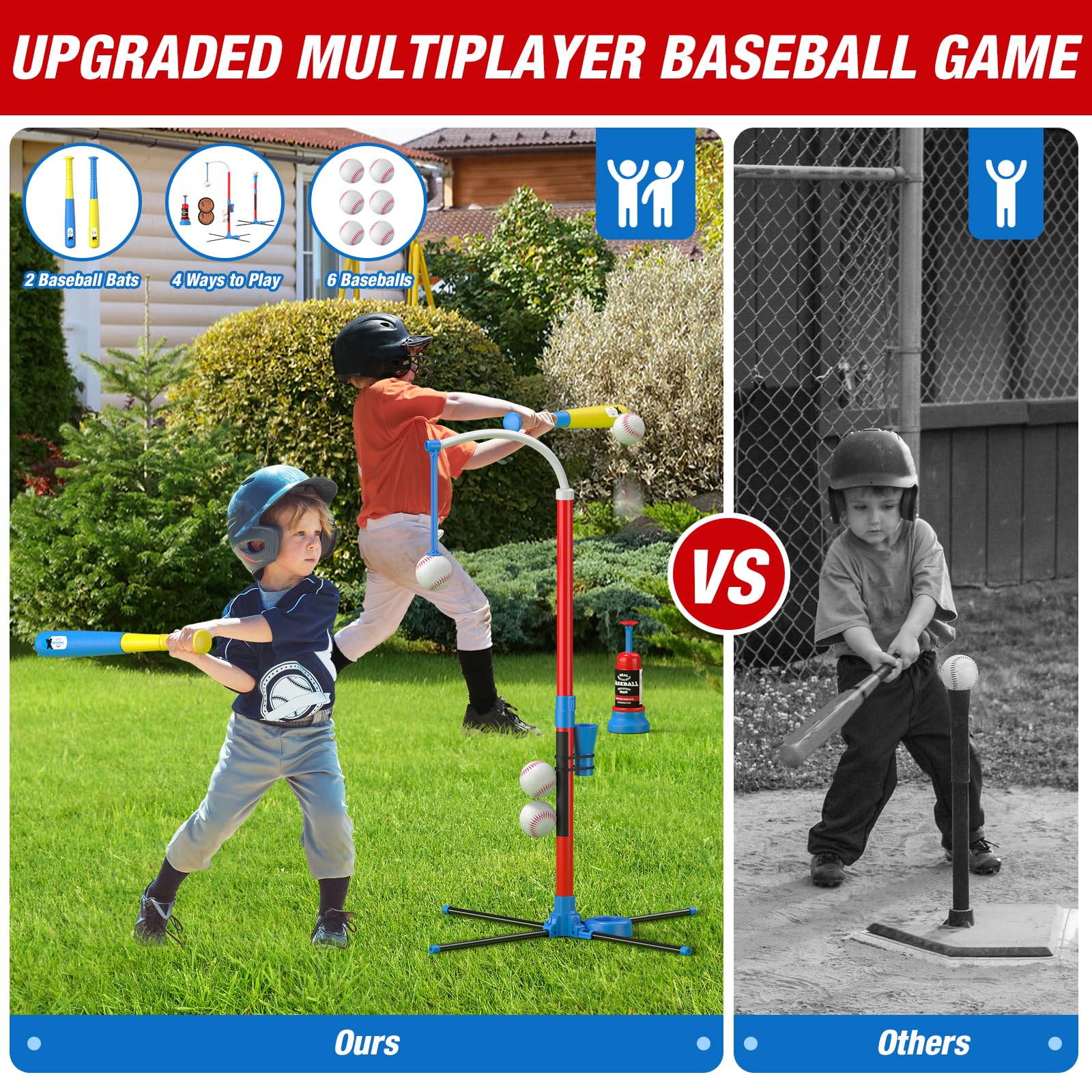 QDRAGON stable X-base prevents tipping during active play