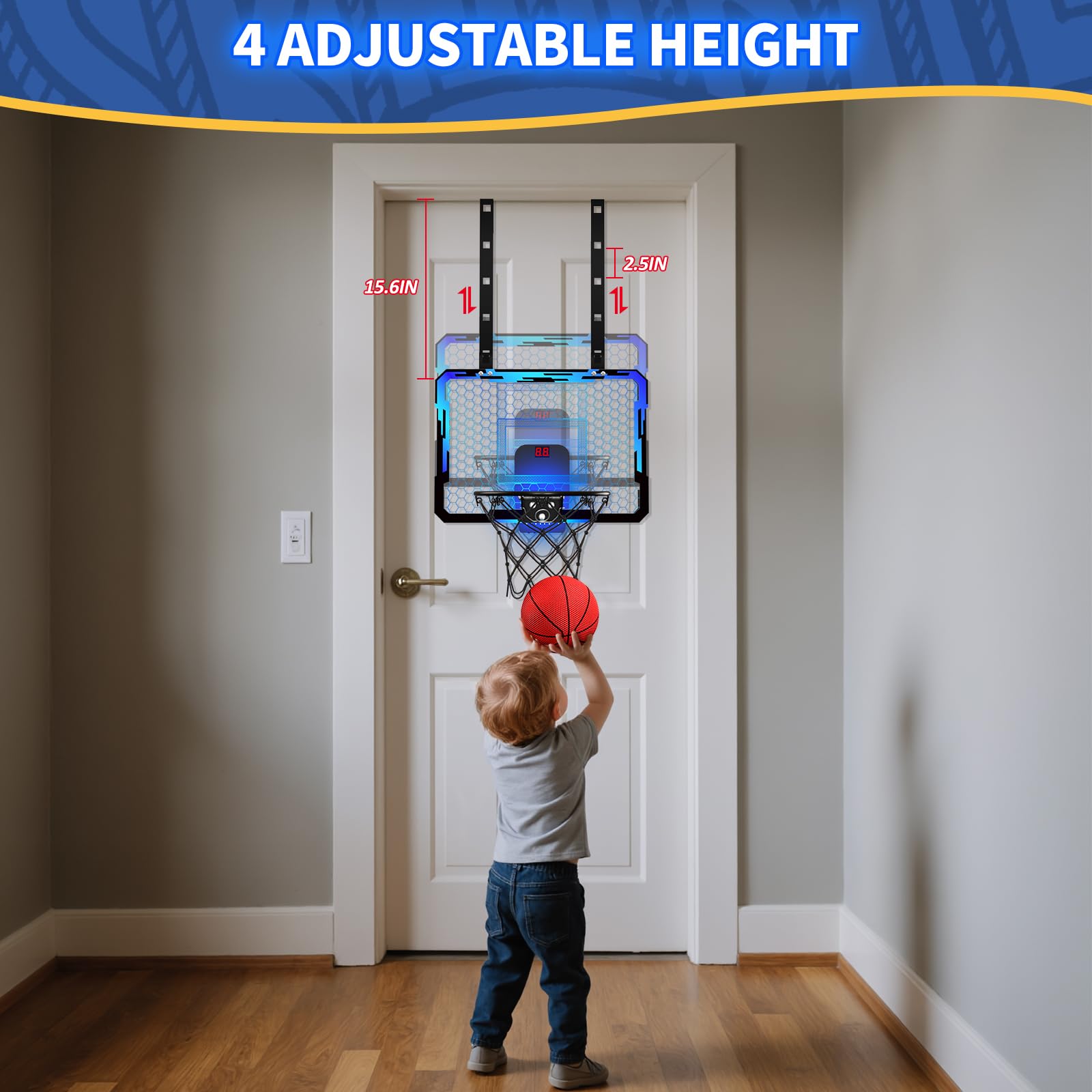 QDRAGON high-strength steel rim withstands powerful dunks.