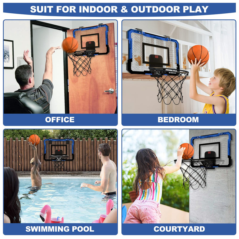 QDRAGON electronic scoreboard with cheerful sounds enhancing play