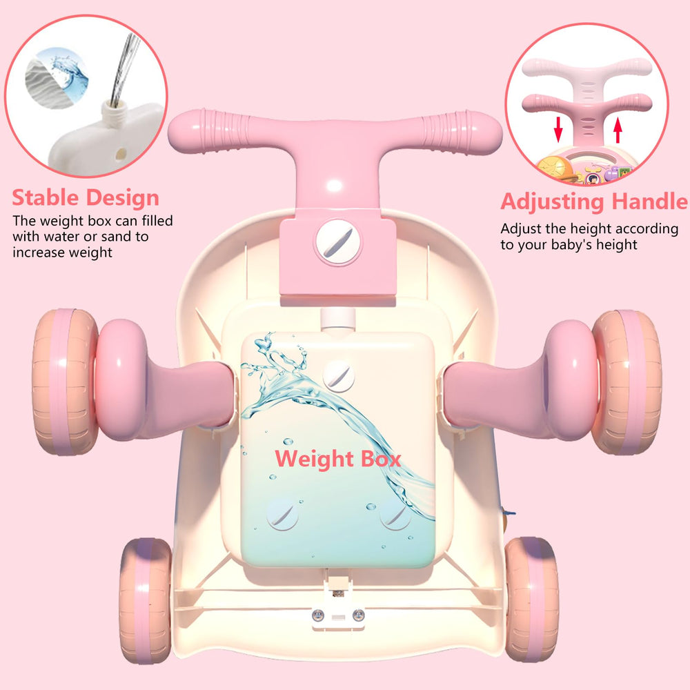 QDRAGON water sand tank adjusts weight for smoother forward motion.