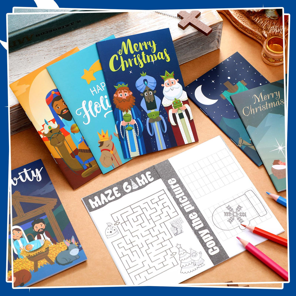 Qeeenar Christian activity books make gifts for students and churches