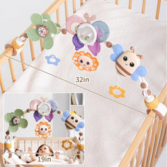 qesfir stroller arch foldable design for easy storage between uses.