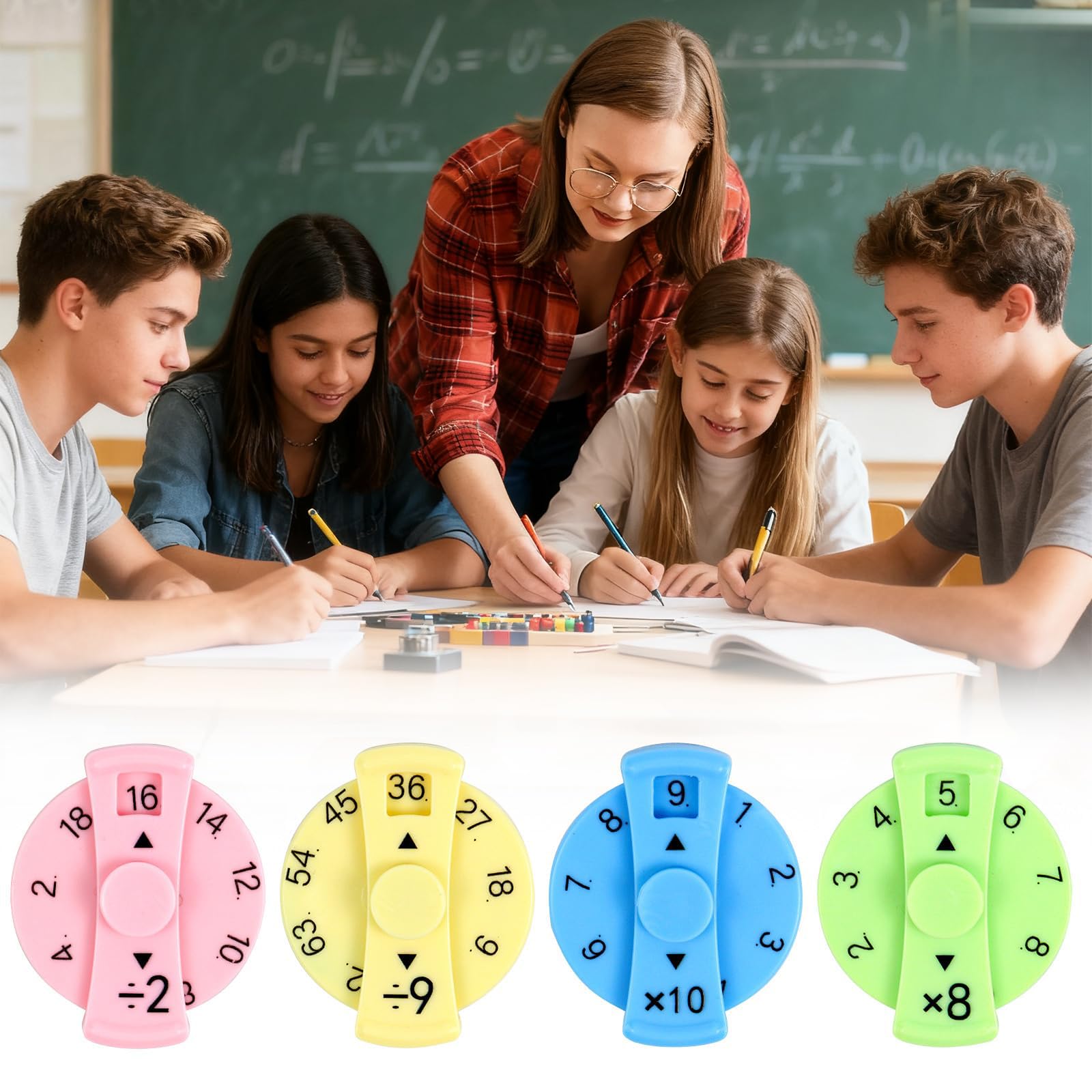 QETRABONE Math Fidget Spinner makes a handy party favor or classroom gift.