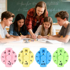 QETRABONE Math Fidget Spinner makes a handy party favor or classroom gift.