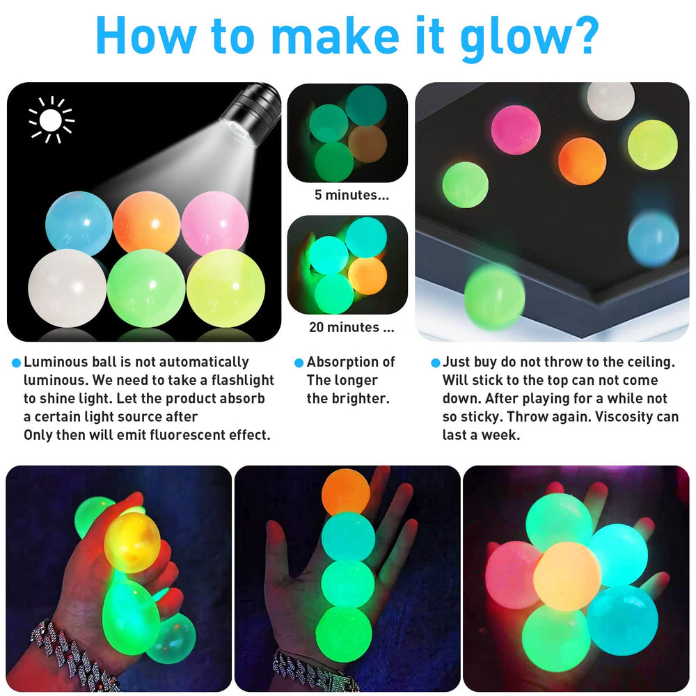 QETRABONE soft TPR glow ball for safe tactile play
