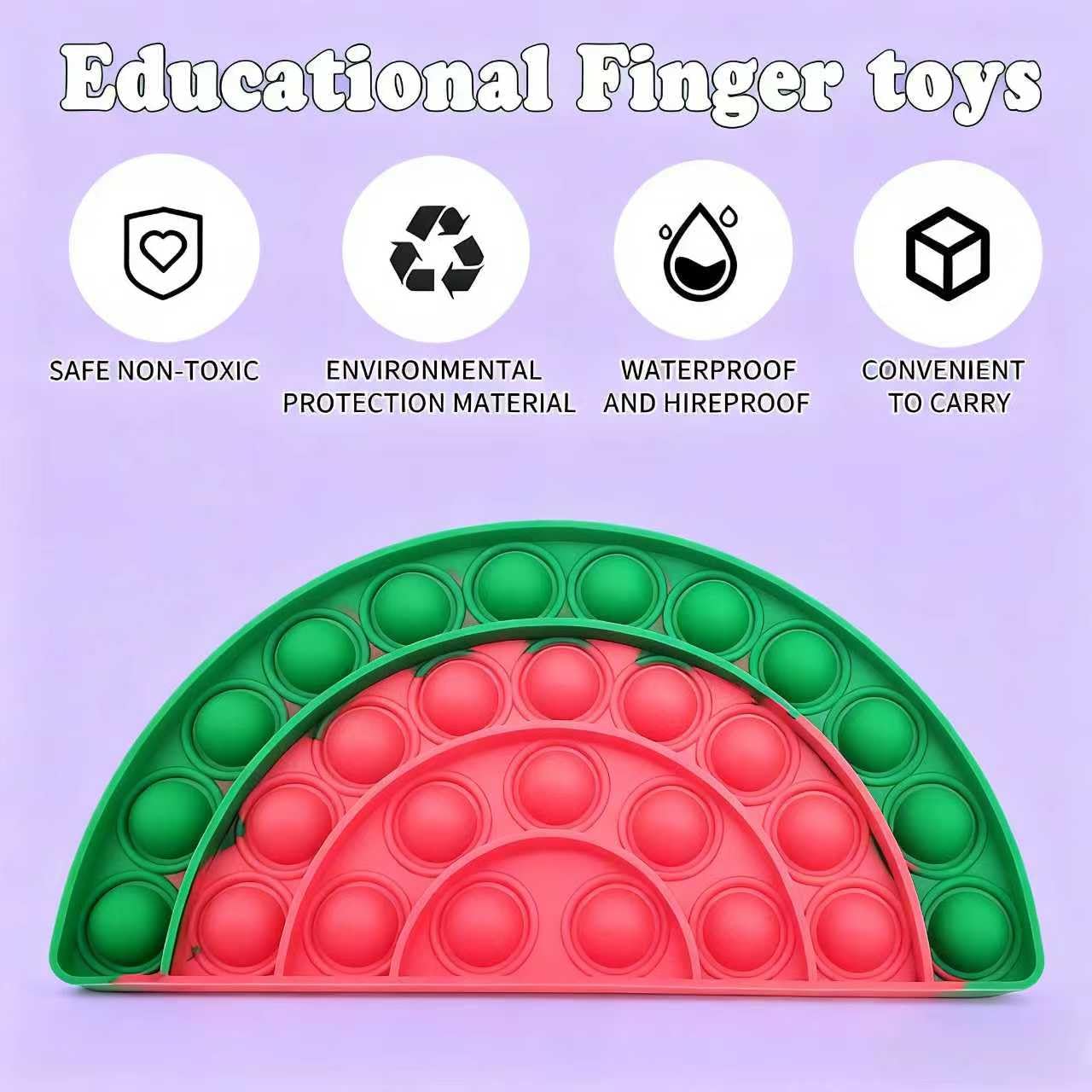 QETRABONE trio-set silicone fidgets shown as a compact batch for sensory engagement.