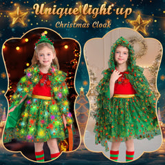 Qezny LED strings on the skirt are removable for easy care and washing.