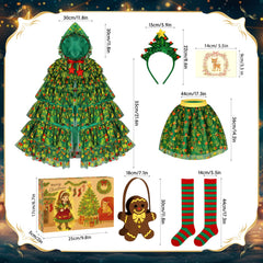 Qezny striped socks add color and warmth to holiday dress-up.