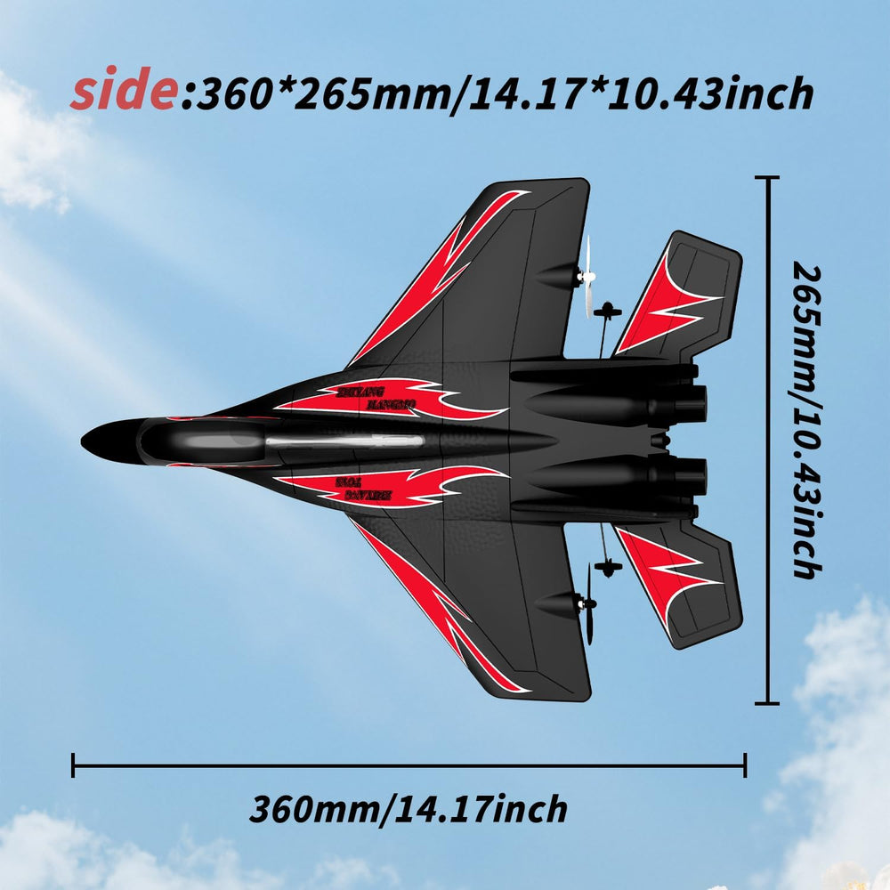 QFCST foam RC plane packaging emphasizes lightweight portability.