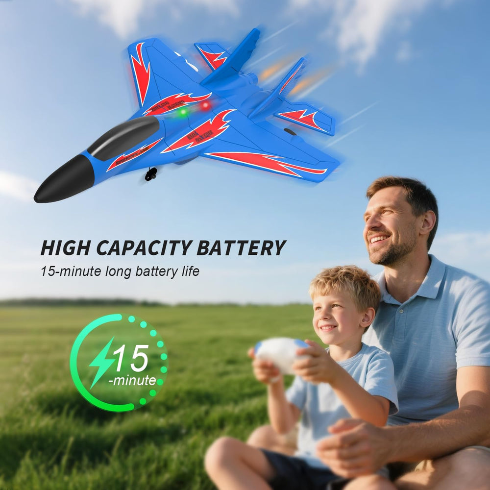 QFCST RC plane makes a thoughtful gift for kids and adults.