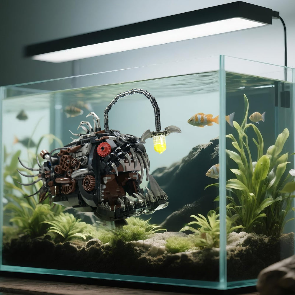 QFJ Anglerfish tail is flexible for dynamic display poses