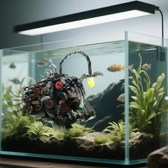QFJ Anglerfish tail is flexible for dynamic display poses