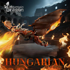 QFJ Fire Dragon model features detailed bronze scales for a striking look.