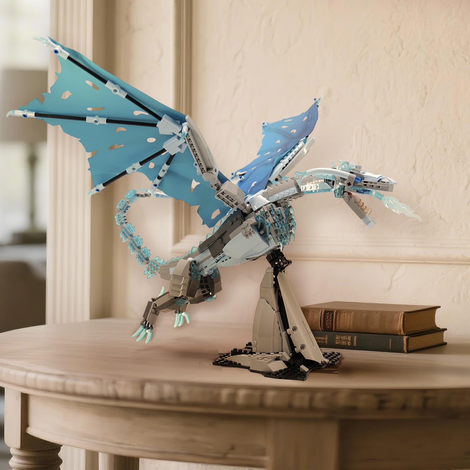 QFJ Ice Dragon model appeals to GOT fans and collectors.