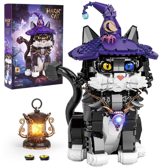 QFJ Ideas Harry Magic Cat Model front view for shelves and display