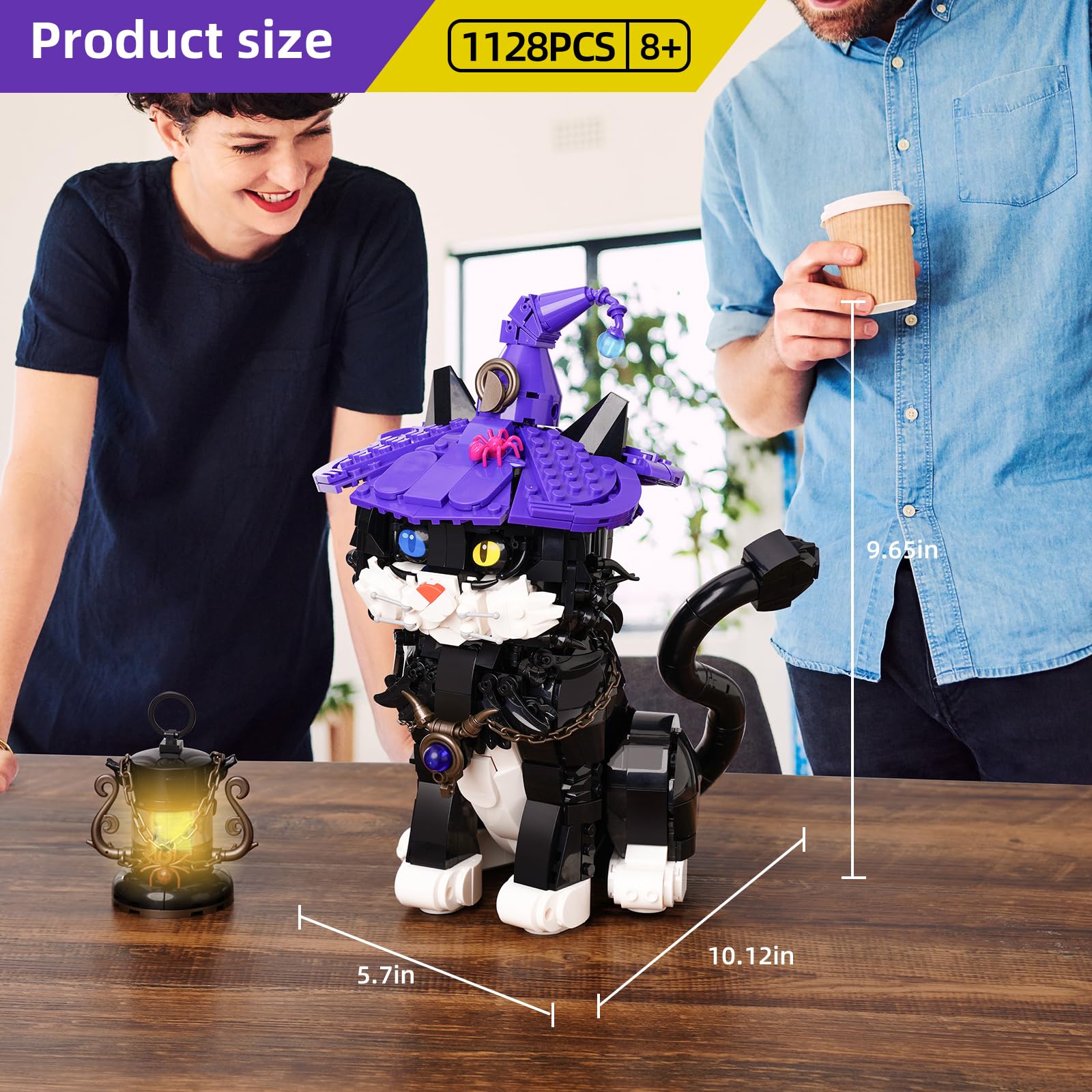 QFJ Ideas Harry Magic Cat Model packaging box ready for gifting