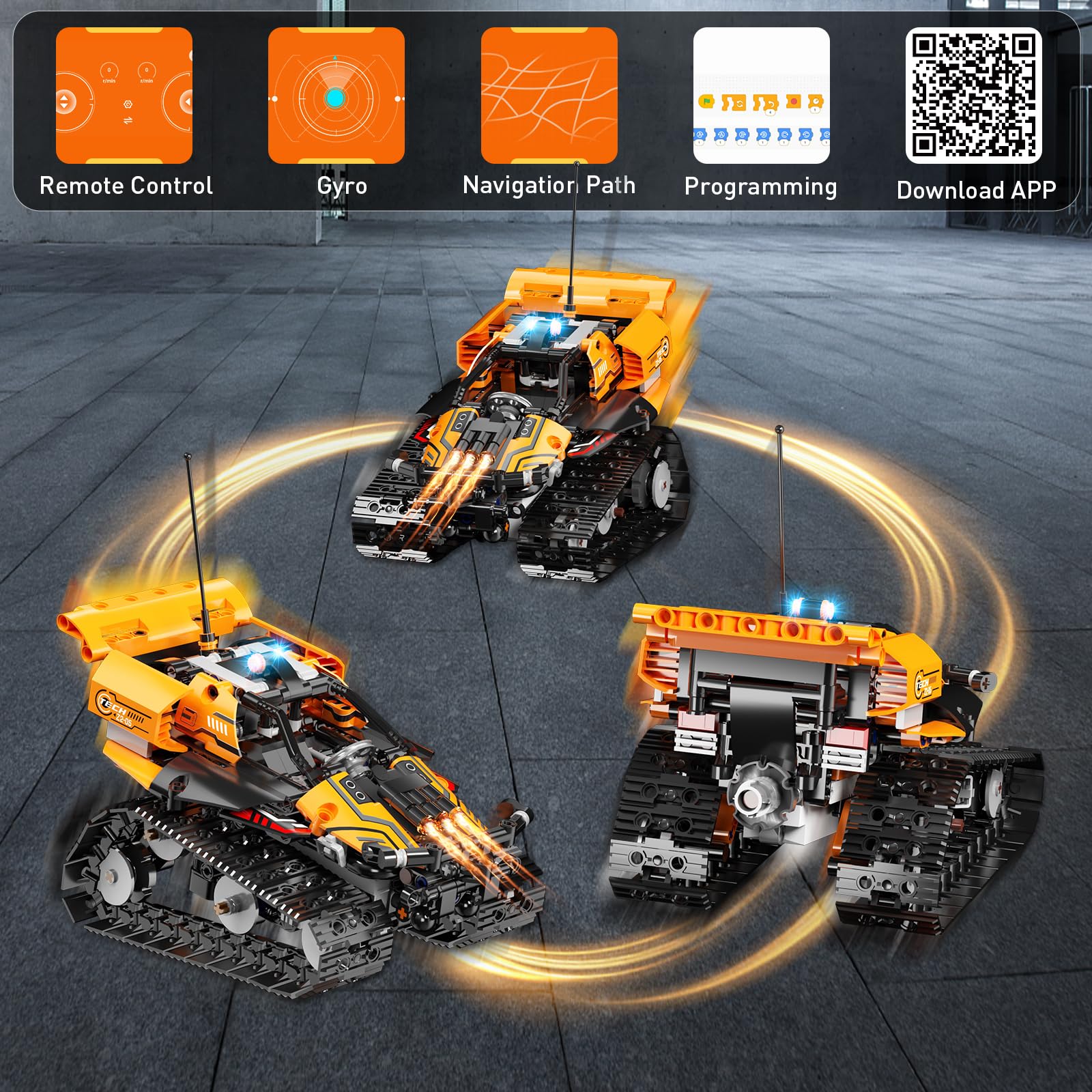 QHECTTY all-terrain racing car kit encourages skill-building and active outdoor fun.