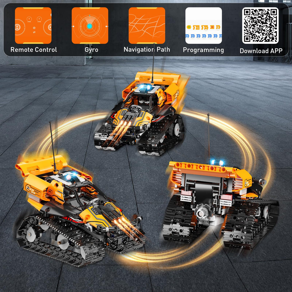 QHECTTY all-terrain racing car kit encourages skill-building and active outdoor fun.