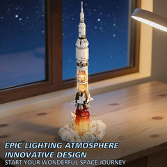 QHECTTY tail with cabin engine highlighting authentic space design