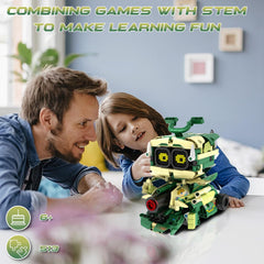 QHECTTY step-by-step guide helps kids build confidently.