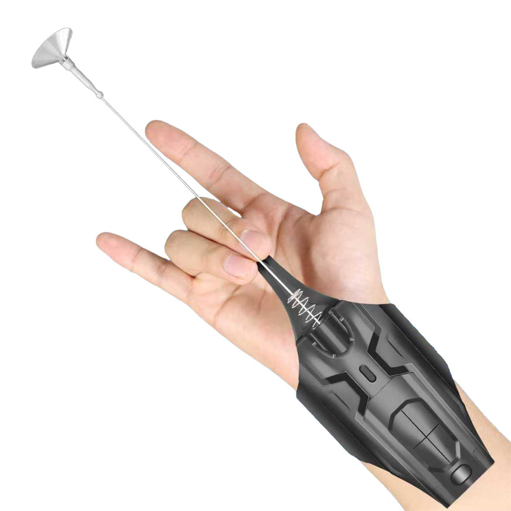 QHJIU Spider Web Shooter 2.0 front view shows compact action-ready design for quick play.