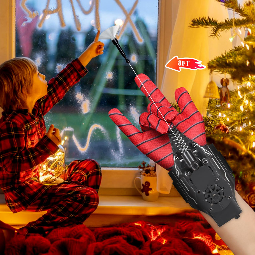 QHJIU Spider Web Shooter safety and ASTM/CPSIA compliant design