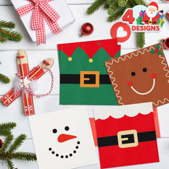 QIYANPAX Santa napkins bring whimsy to Christmas dinners