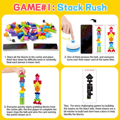 QianShouYan 3D pattern bases add depth to construction play.