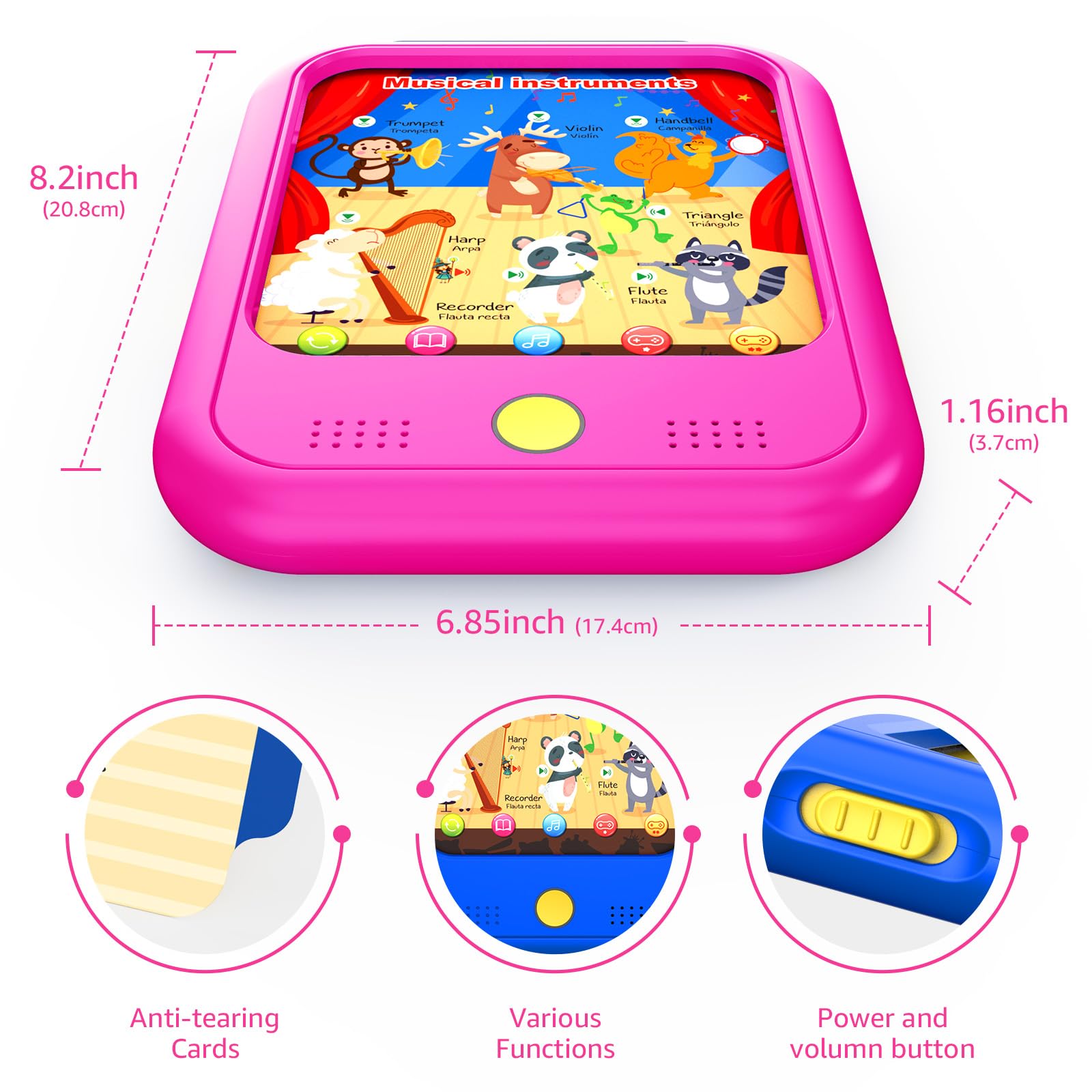 Qiaojoy forty themed learning cards cover alphabets, numbers, and more.