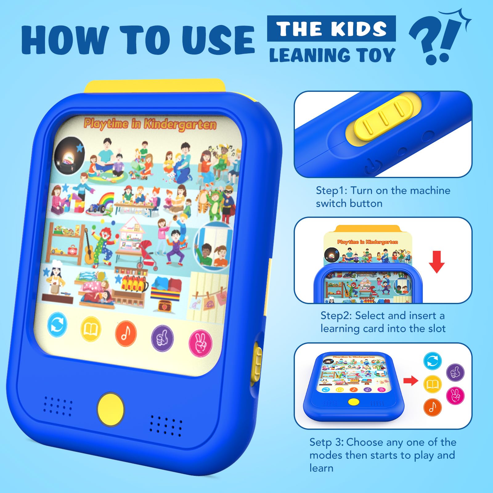 Qiaojoy durable PVC learning cards built for daily toddler use