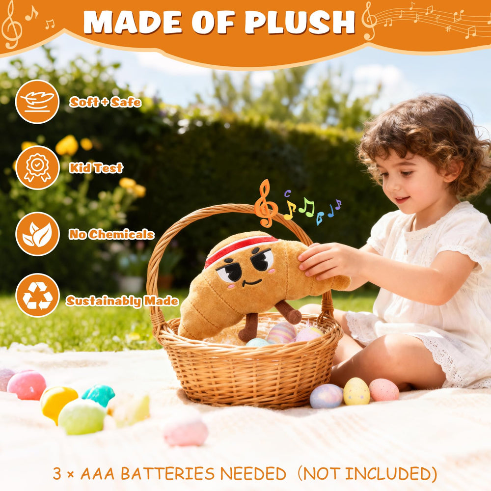 Qiaojoy Flip and Pass croissant used for indoor and outdoor family fun