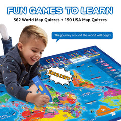 Qiaojoy quiz-games-learning offers three levels for age-appropriate challenges