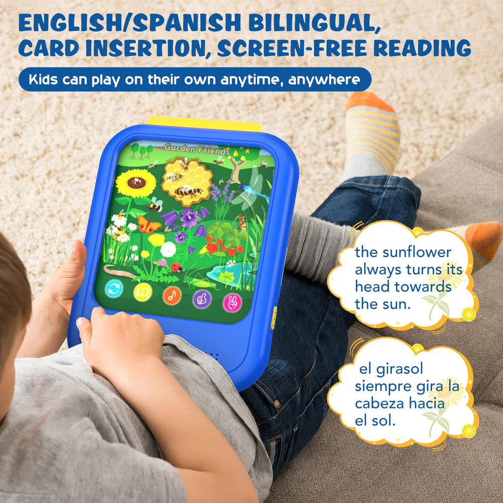 Qiaojoy screen-free learning tablet designed to reduce screen time