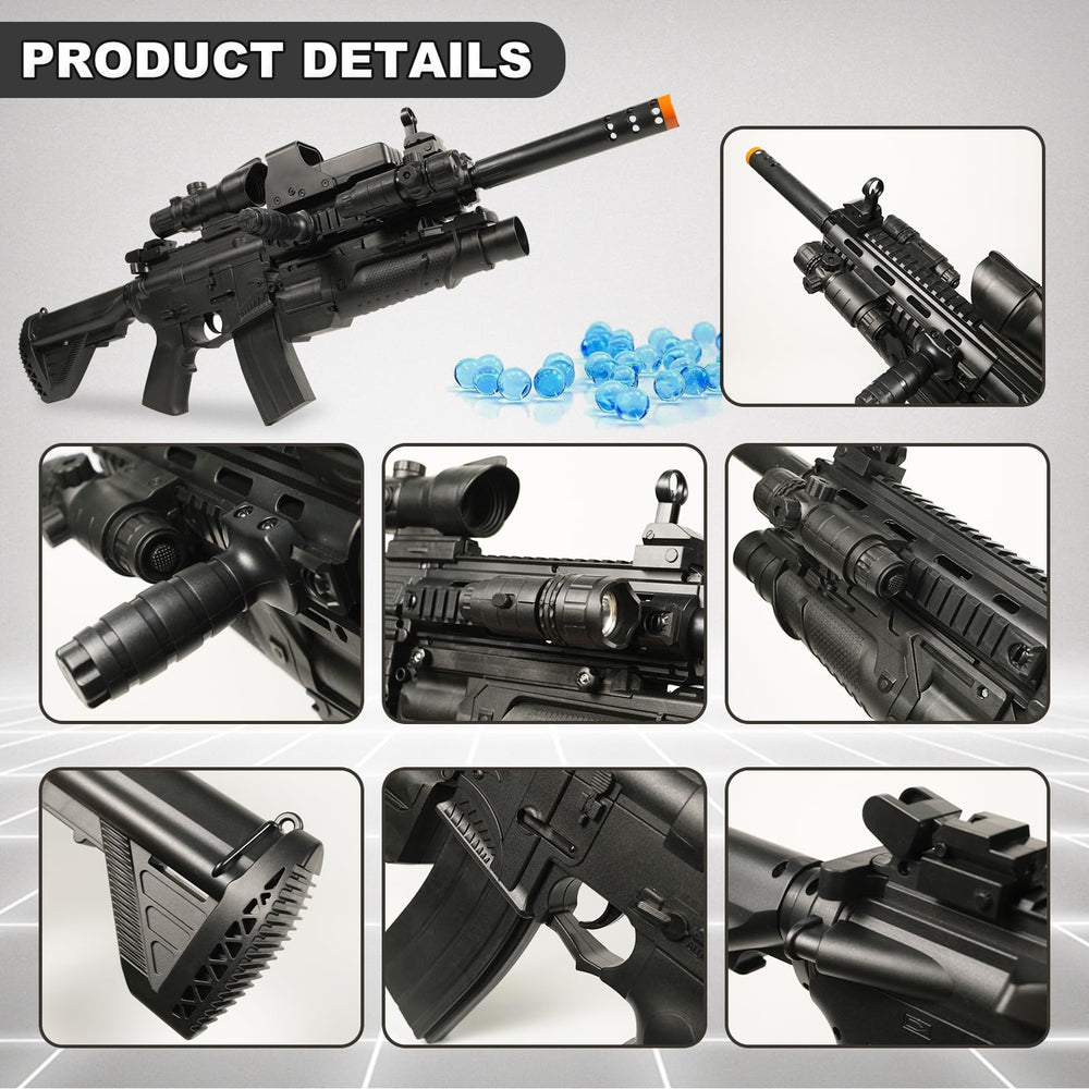 QicoociQ auxiliary-grip provides steadier aiming during extended play.