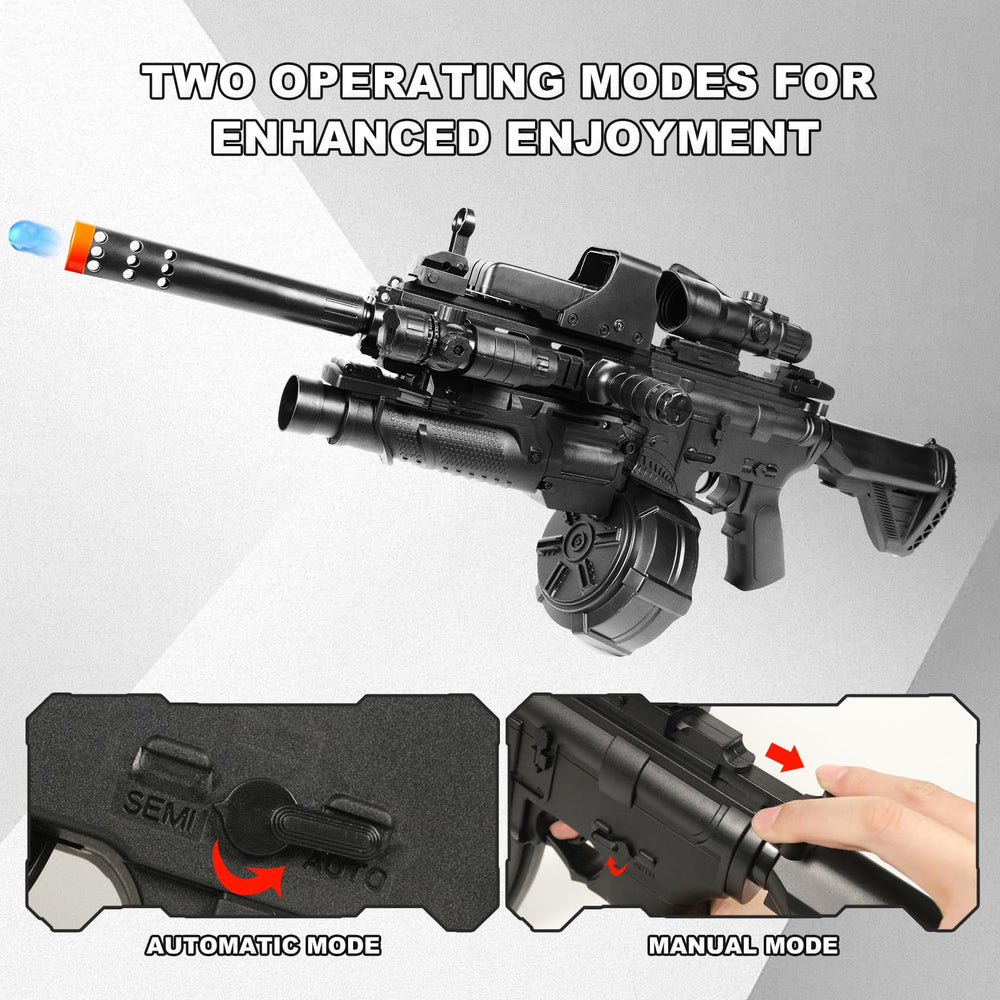 QicoociQ gel-ball blaster magazine-storage-x2 emphasizes convenient ammo organization.
