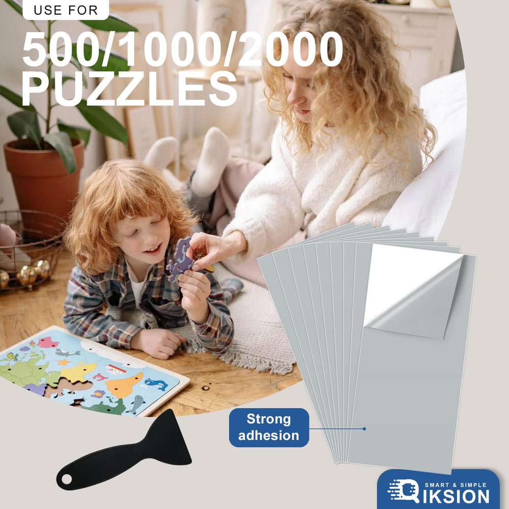 Adhesive sheets measure 14.7 by 7 inches and trim-ready.