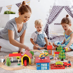 Qilay bus station accessory adds realistic play and storytelling opportunities