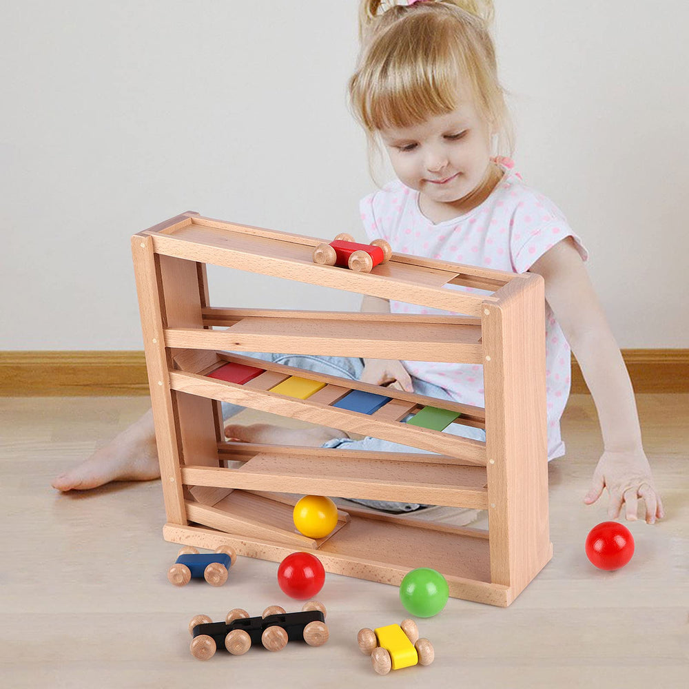 Qilay compact wooden toy design suited for small spaces.