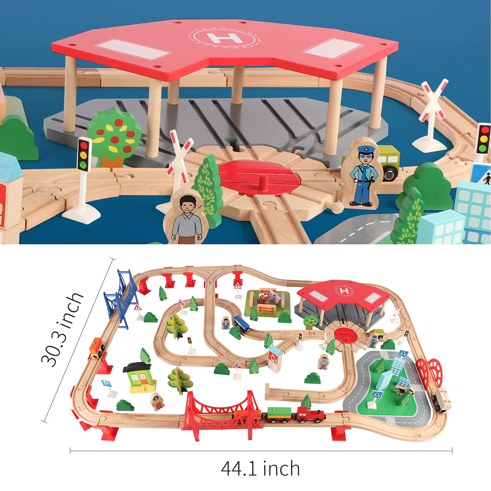 Qilay rail accessories support versatile, customizable track layouts.