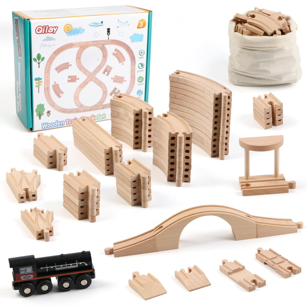 Qilay storage bag keeps pieces organized for tidy play and travel.