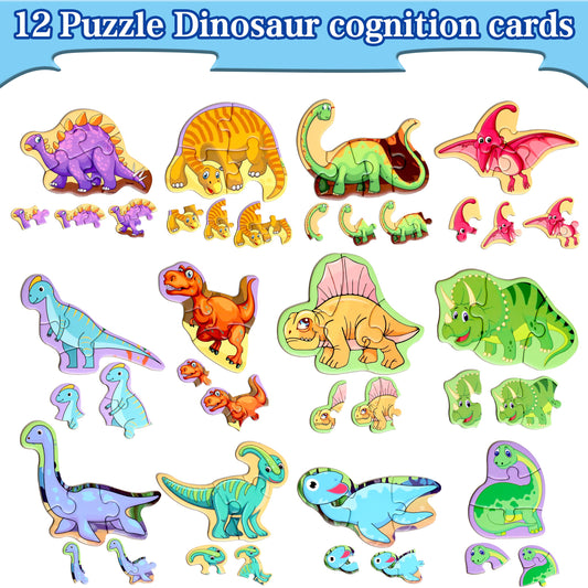 QimuMku animals magnetic puzzle fosters visual recognition while traveling and entertaining kids