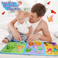 QimuMku cars magnetic puzzle supports spatial thinking on road trips