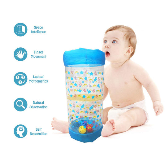 QINGBAO baby crawling toy with soft PVC for tactile play and confidence.