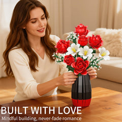 Qinline adjustable stems and vase tailor height and color.