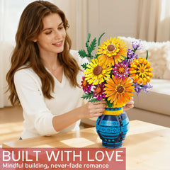 Adjustable stems and vase height to customize your bouquet's silhouette