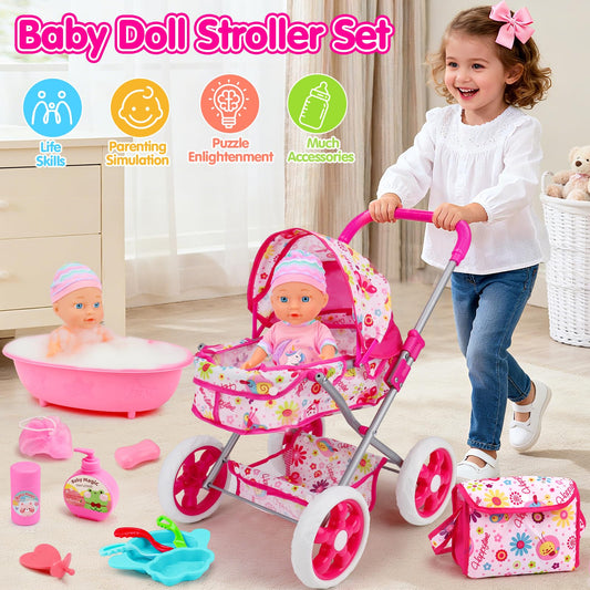 Qirptey 11-inch doll – soft features for gentle storytelling.