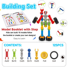 Qirptey durable storage box keeps blocks organized after play.