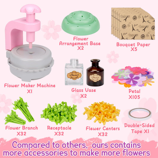 Qirptey flower-centers-and-receptacles support stable, vibrant bouquets.